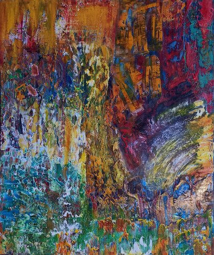 ohne Titel par Mohammad Musawi, Peinture en vente sur Singulart