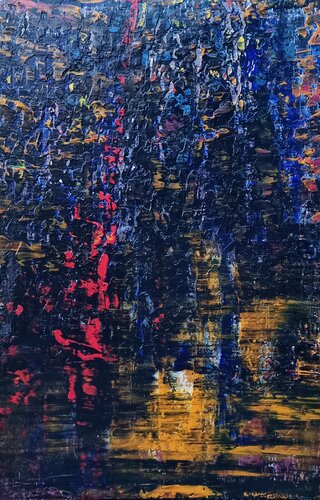 ohne Titel par Mohammad Musawi, Peinture en vente sur Singulart