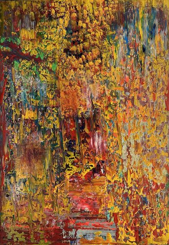 ohne Titel van Mohammad Musawi, Schilderij te koop op Singulart