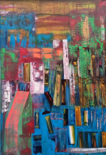 Ohne Titel par Mohammad Musawi, Peinture en vente sur Singulart