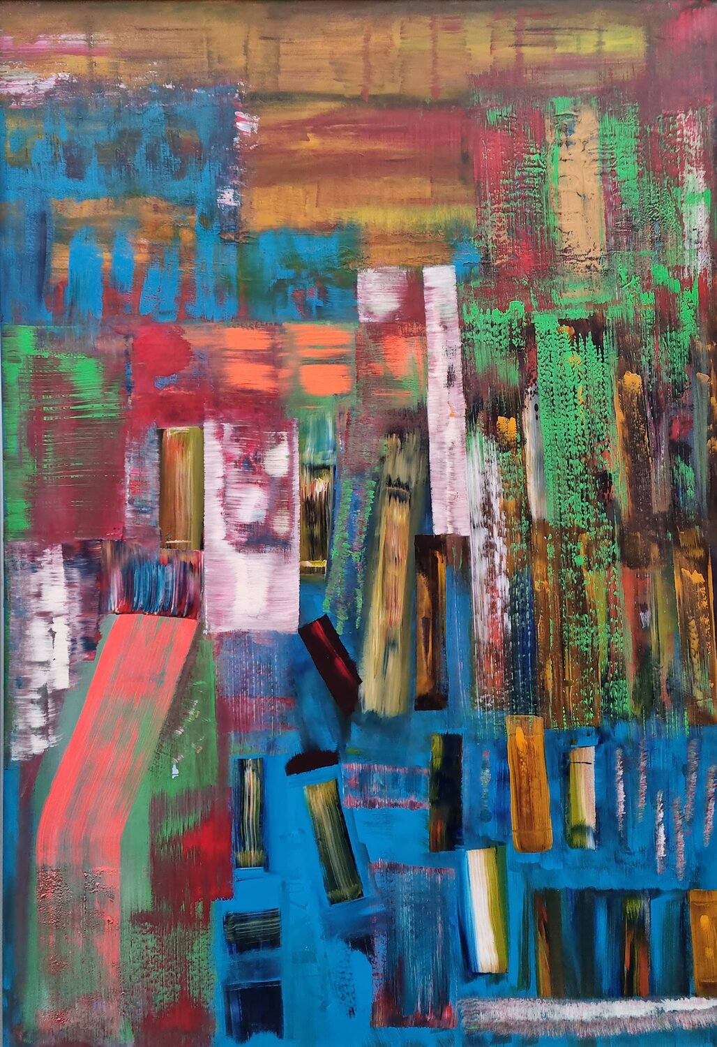 Ohne Titel Mohammad Musawi Peinture originale à vendre