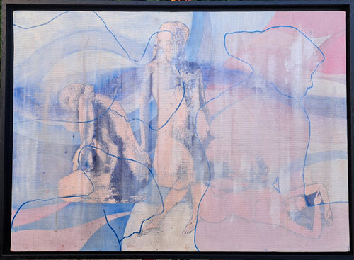 Silhouette by michel dubouloz, Painting for Sale on Singulart