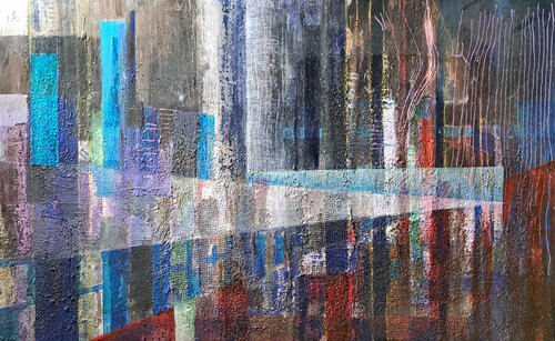 Résonances urbaines by michel dubouloz, Painting for Sale on Singulart