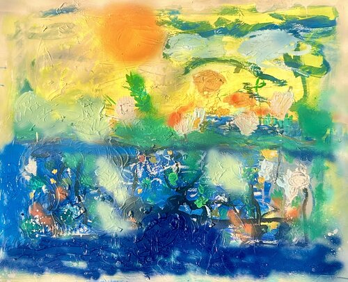 Reverie solaire von Beatrice Lefèvre, Malerei kaufen auf Singulart