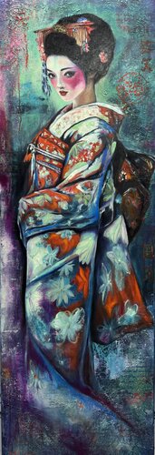 "Twillight Secrets: by Luus Blankenaauw, Painting for Sale on Singulart