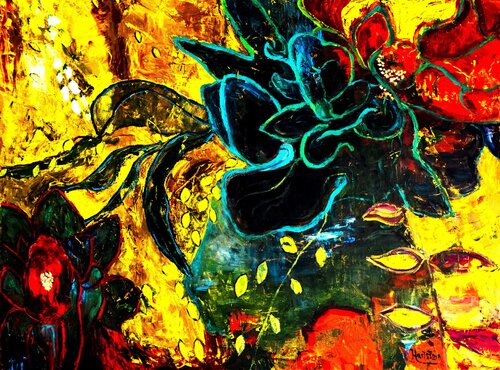 Garden Party van Michael Hartstein, Schilderij te koop op Singulart
