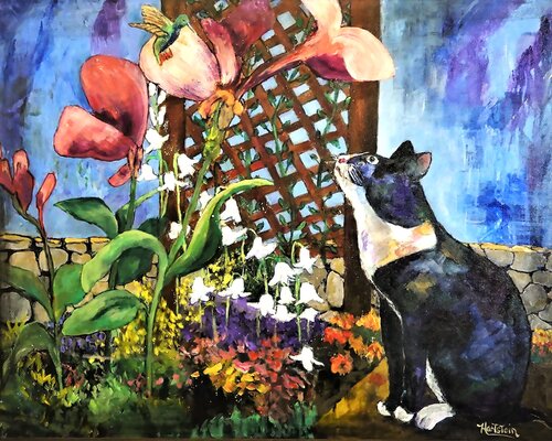 In The Moment di Michael Hartstein, Pittura in vendita su Singulart