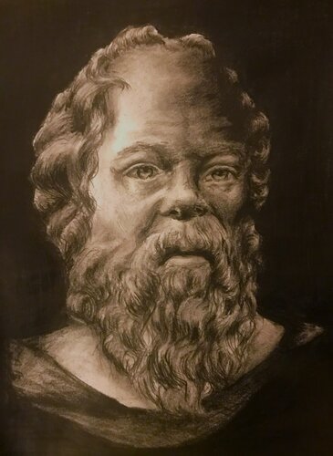Sokrates van Katerina M, Tekening te koop op Singulart