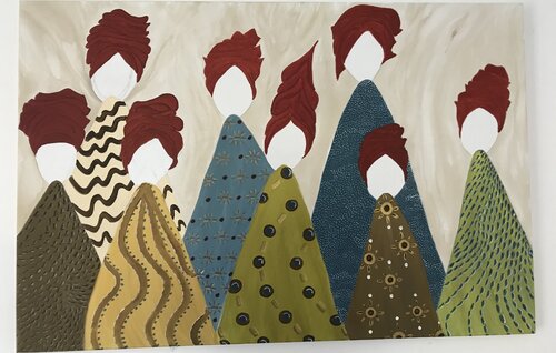 Donne Vulcano Energia von Gabriella Gallo, Malerei kaufen auf Singulart