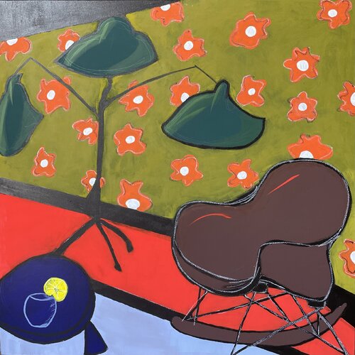 « Veiller tard » di ISIS ., Pittura in vendita su Singulart