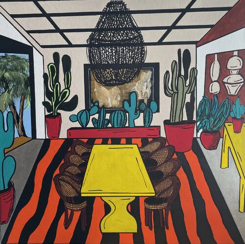 On trace van ISIS ., Schilderij te koop op Singulart