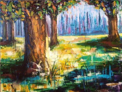 Sunny day by Lena Lito, Painting for Sale on Singulart