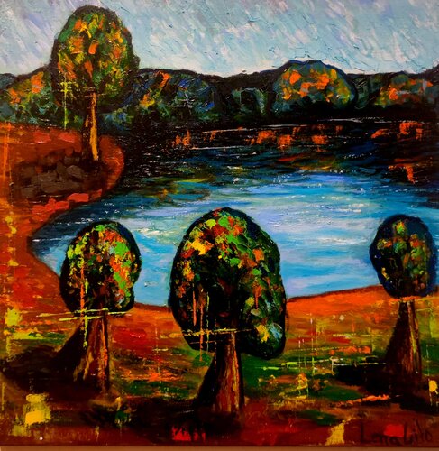 Autumn di Lena Lito, Pittura in vendita su Singulart
