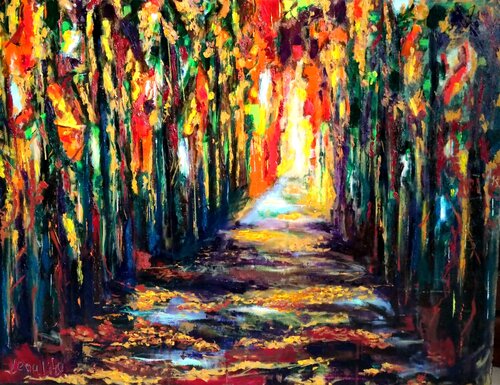 Walkway di Lena Lito, Pittura in vendita su Singulart