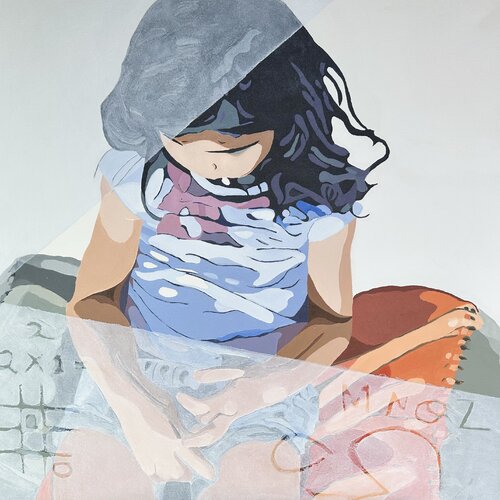 Nina II van Maristela Ribeiro, Schilderij te koop op Singulart