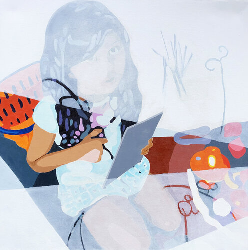 Nina III van Maristela Ribeiro, Schilderij te koop op Singulart