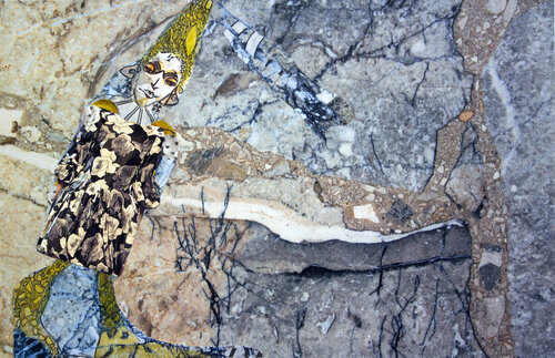 Dama da Coluna Dourada von Maristela Ribeiro, Fotografie kaufen auf Singulart