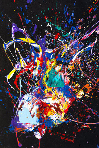 Splash - 2 di CR Shelare, Pittura in vendita su Singulart