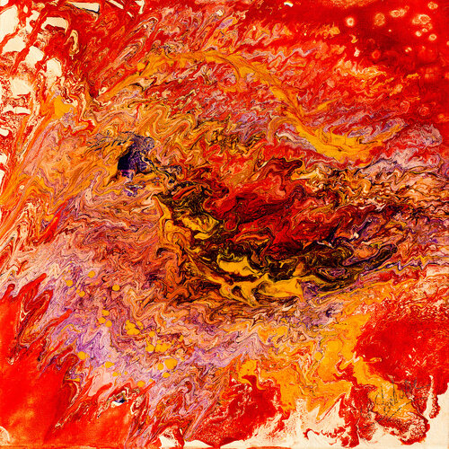 Kaleidoscope - 4 di CR Shelare, Pittura in vendita su Singulart