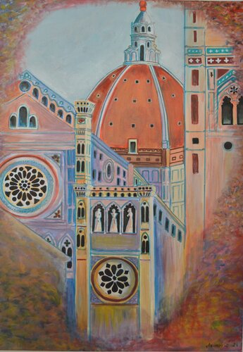 Blick in der Vergangenheit by Davorka Azinovic, Painting for Sale on Singulart