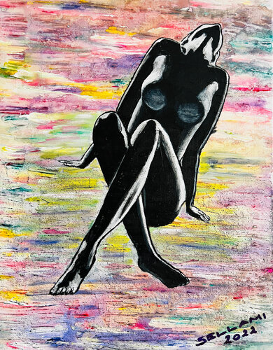 Dedication de Ingrid Sellami, Pintura a la venta en Singulart