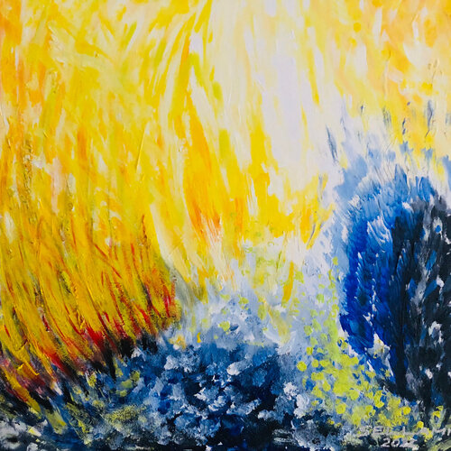 Glowing di Ingrid Sellami, Pittura in vendita su Singulart