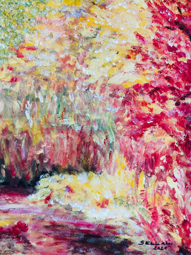 Herbst van Ingrid Sellami, Schilderij te koop op Singulart