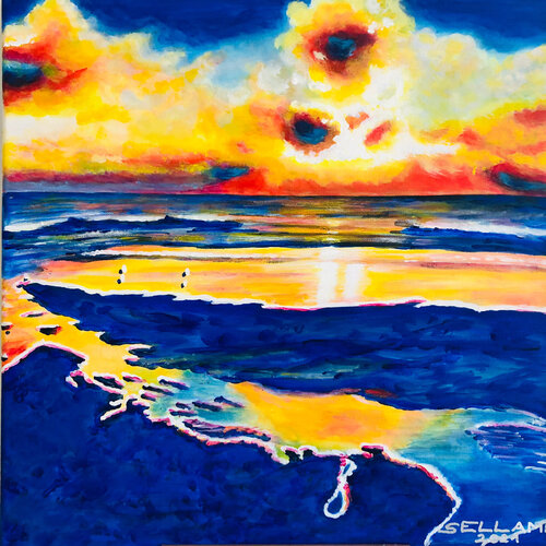 Let me be there di Ingrid Sellami, Pittura in vendita su Singulart