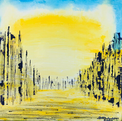 Morgensonne von Ingrid Sellami, Malerei kaufen auf Singulart