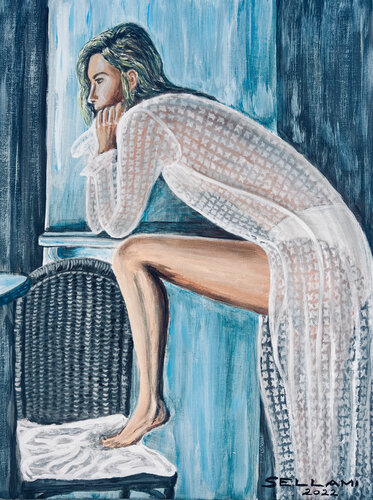 Rosella von Ingrid Sellami, Malerei kaufen auf Singulart