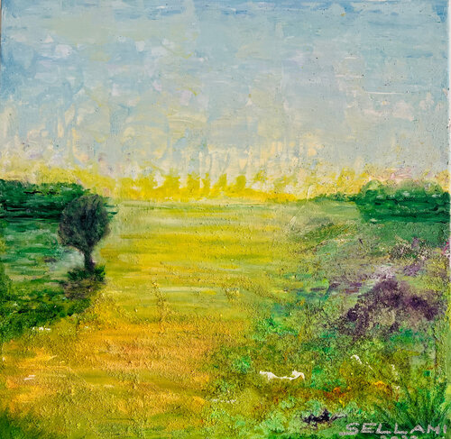 Sunny Day di Ingrid Sellami, Pittura in vendita su Singulart