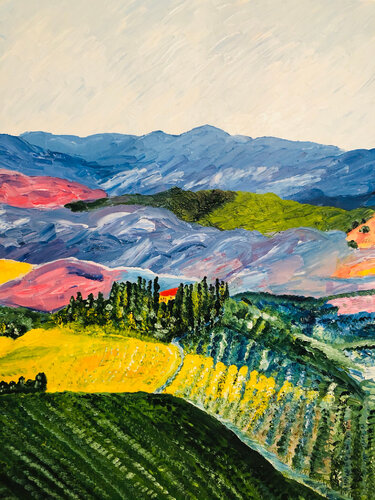 Toskana by Ingrid Sellami, Painting for Sale on Singulart