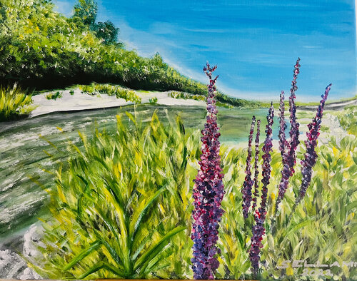 Wiental by Ingrid Sellami, Painting for Sale on Singulart