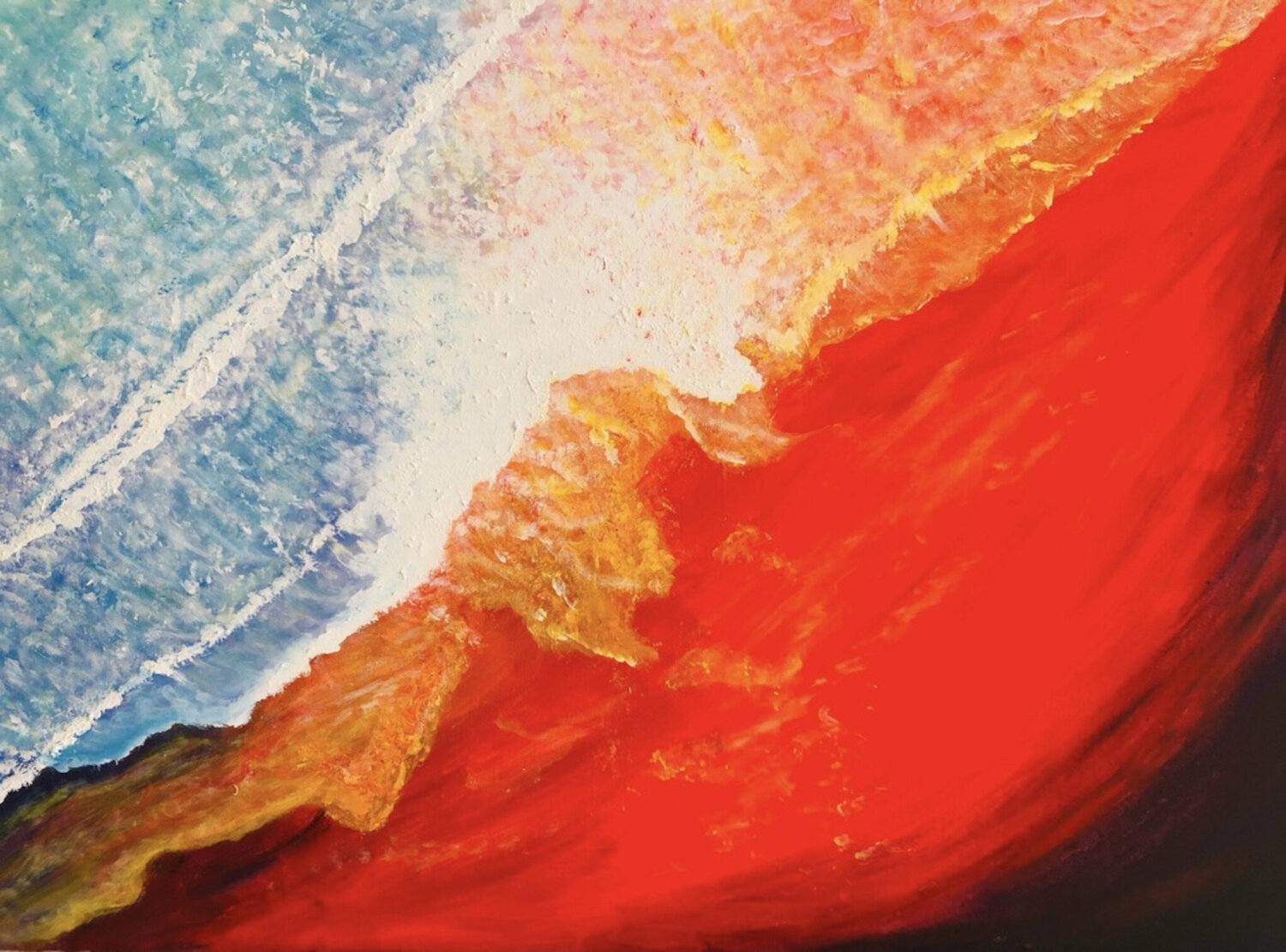 Roter Strand Ingrid Sellami