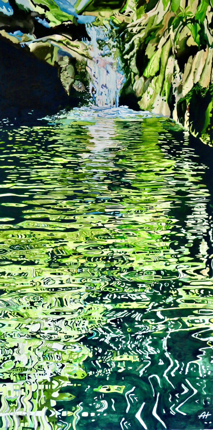 Wishing well Albert Heiser, AH