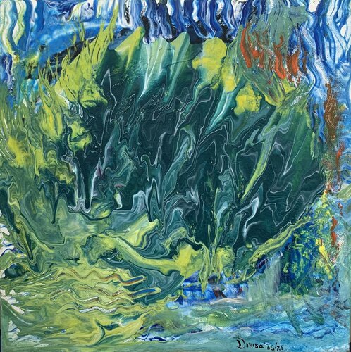 CASCADE III von Dorisa Camps, Malerei kaufen auf Singulart