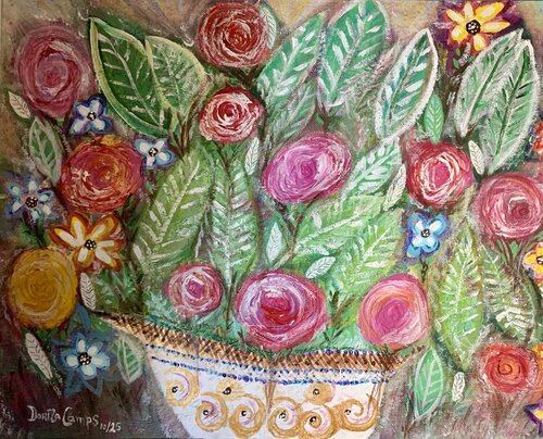 Collection LE ROSIER von Dorisa Camps, Malerei kaufen auf Singulart