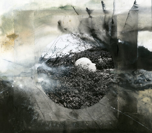 l'oeil blanc #12 di Hugues Breton, Pittura in vendita su Singulart