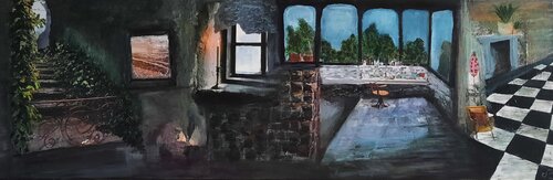 The Vieuw by Bo Vivante, 회화 for Sale on Singulart