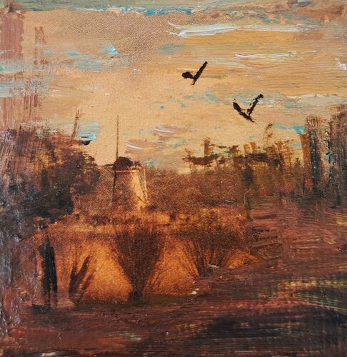 "Still of a Mill" van Bo Vivante, Schilderij te koop op Singulart