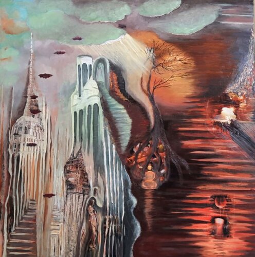 Tale of the Inner Depth Part 2 von Bo Vivante, Malerei kaufen auf Singulart