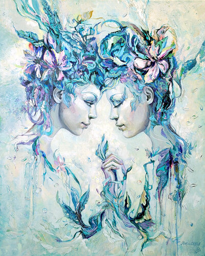 Inner Strength van Marina ORREA, Schilderij te koop op Singulart