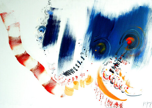 Carnaval Romain de Berlioz van Mireille Berrard, Schilderij te koop op Singulart