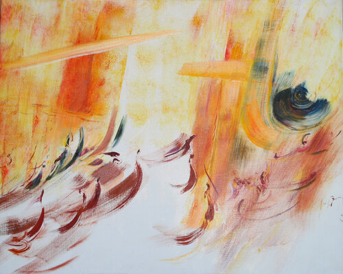Bal chez les Capulets de Berlioz de Mireille Berrard, Pintura a la venta en Singulart