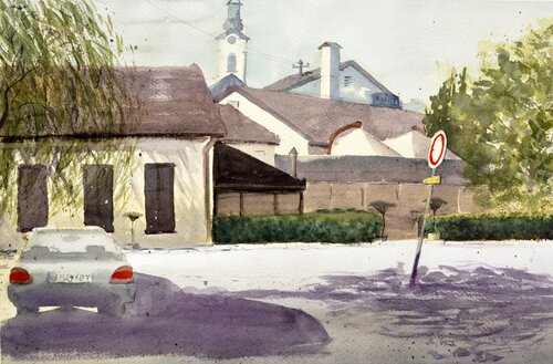 Restaurant Carp Zemun 53x35 cm 2015 Nenad Kojić