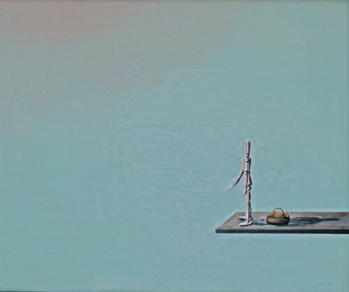 En attendant par Paolo Parenti, Peinture en vente sur Singulart