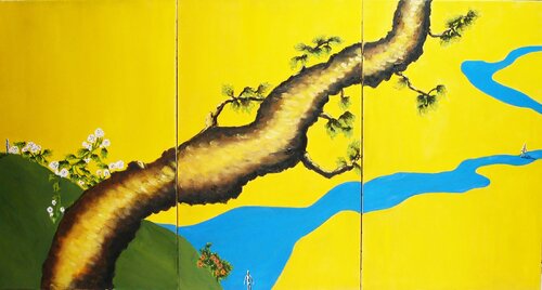 source of life van Paolo Parenti, Schilderij te koop op Singulart