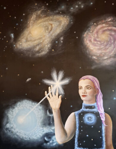 Journey into the Universe par Paolo Parenti, Peinture en vente sur Singulart