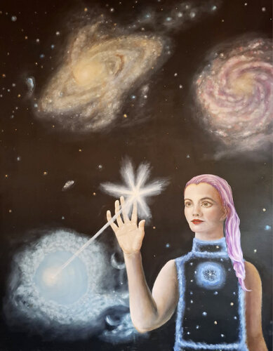 Journey into the Universe - Print on paper HN Photo Matte Fibre 50x80 par Paolo Parenti, Peinture en vente sur Singulart