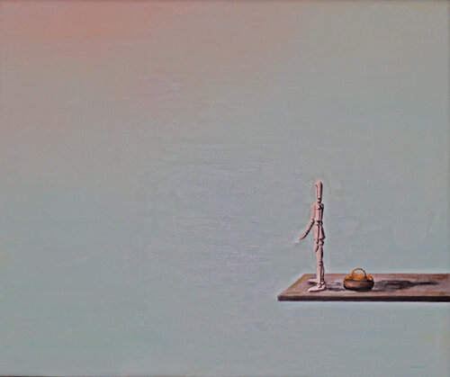 En attendant - Print on paper HN Photo Matte Fibre 50x80 di Paolo Parenti, Pittura in vendita su Singulart